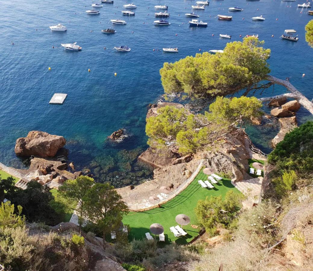 Cap Sa Sal Begur Primera Linea De Mar Con Terraza Eksteriør bilde