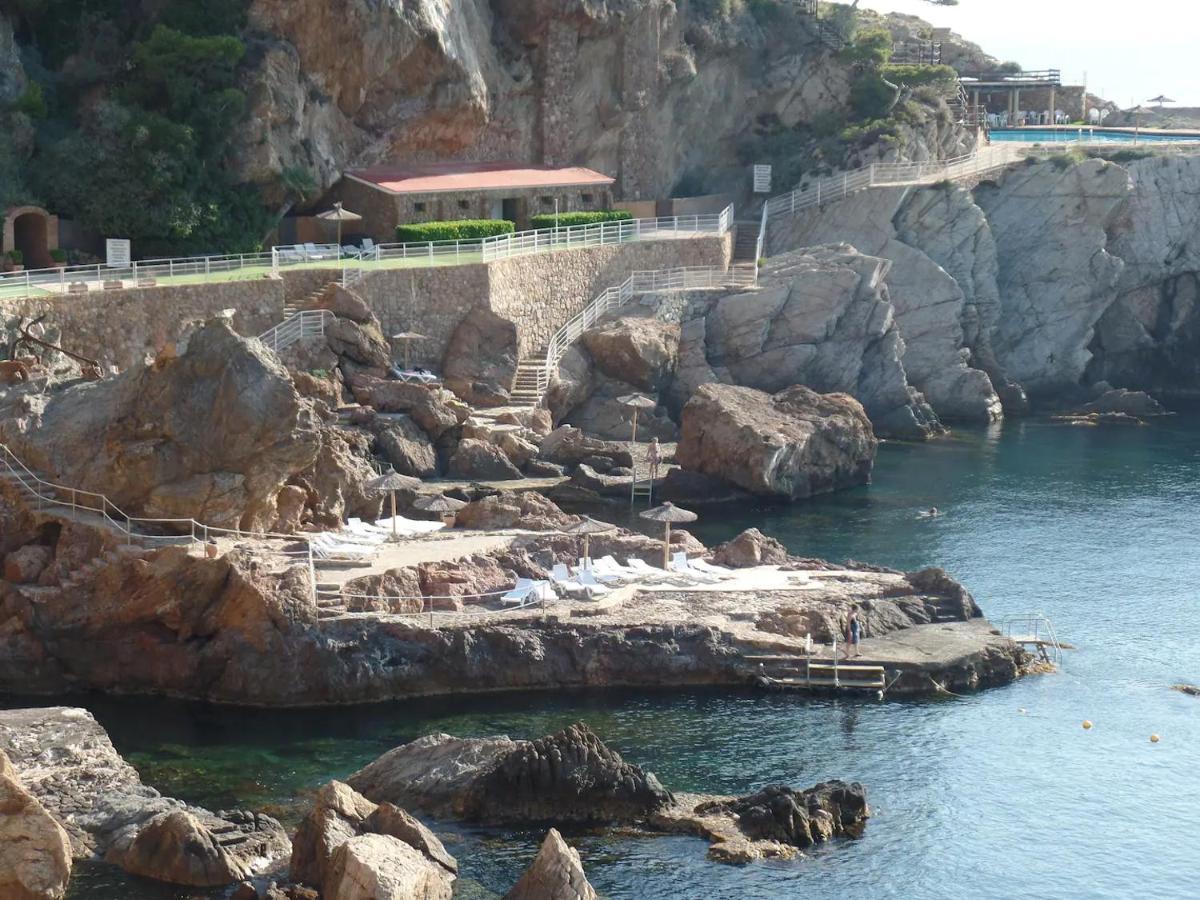 Cap Sa Sal Begur Primera Linea De Mar Con Terraza Eksteriør bilde