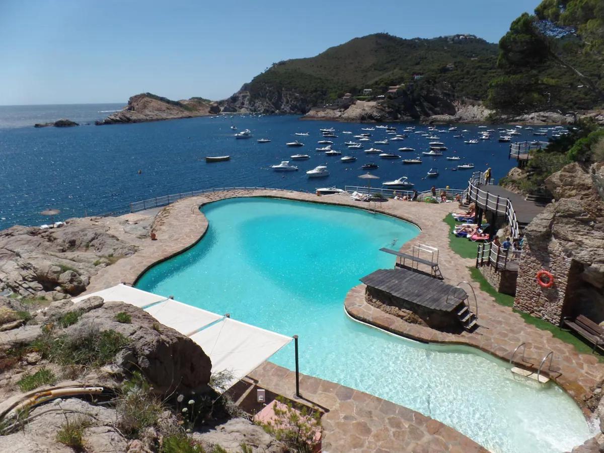 Cap Sa Sal Begur Primera Linea De Mar Con Terraza Eksteriør bilde