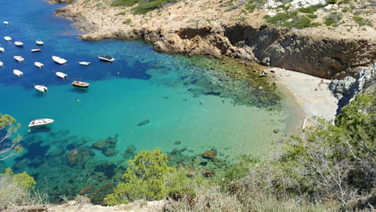 Cap Sa Sal Begur Primera Linea De Mar Con Terraza Eksteriør bilde