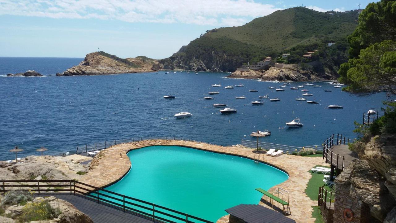 Cap Sa Sal Begur Primera Linea De Mar Con Terraza Eksteriør bilde